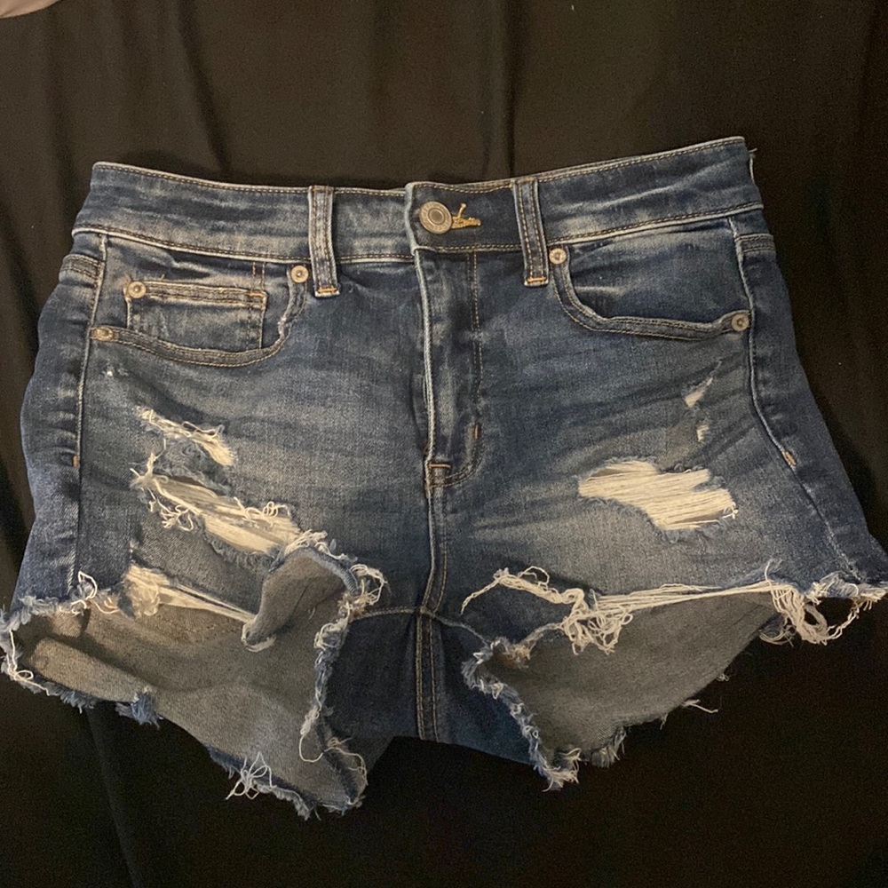 american eagle jean shorts